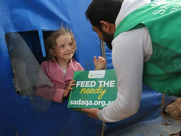 Distributing meals